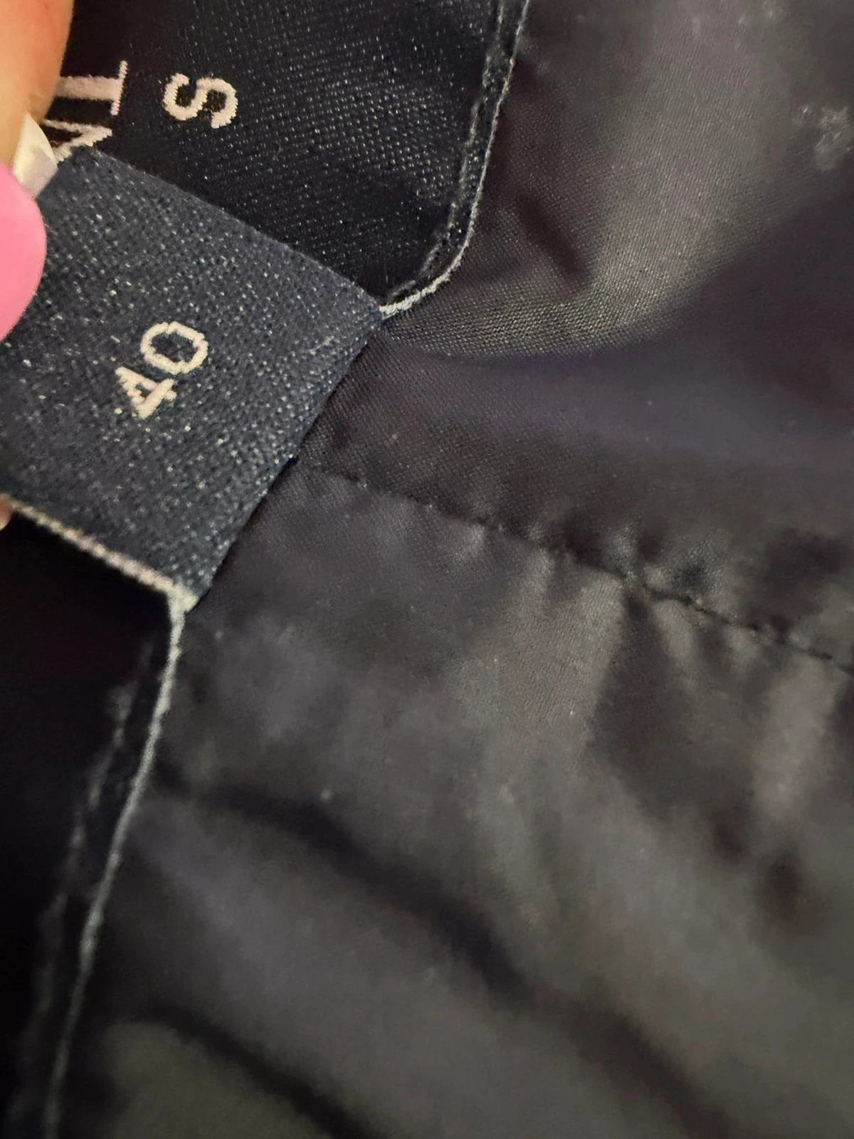 Women's Armani denim coat size 40 – photo 11